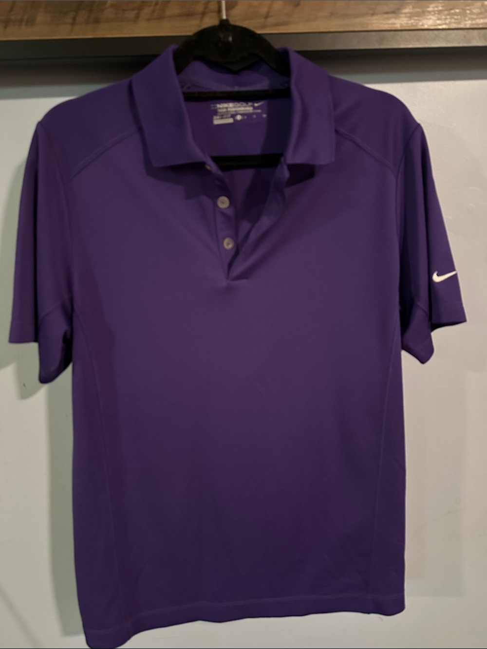 Nike Purple Golf Polo Shirt